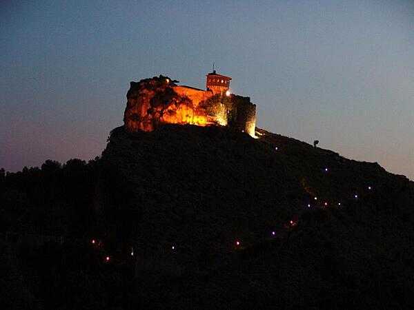 Petrela Castle (outside Tirana) was the home of Skanderbeg&apos;s sister and part of his defense network against the Ottomans. The central tower dates from 500 A.D. and the surrounding Byzantine fortifications date from the 11th to the 14th centuries.