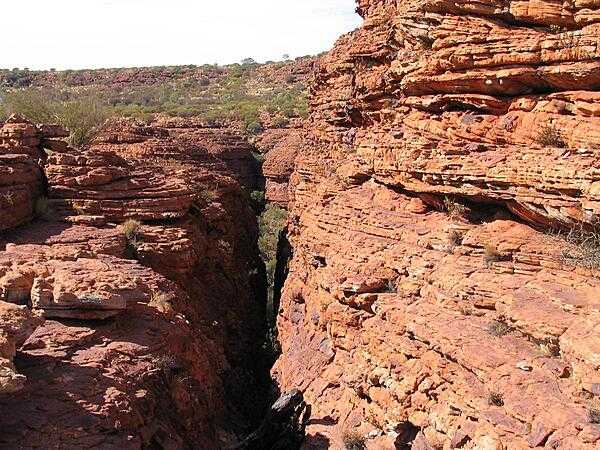 A view in Kings Canyon, a natural wonder in Australia&apos;s Outback.