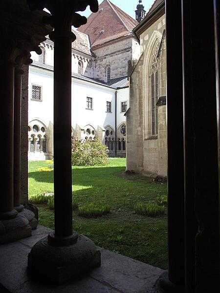 Heiligenkreuz (Holy Cross) Abbey in the eponymous village in the southern Vienna Woods dates back to 1133; it is the oldest continuously occupied Cistercian monastery in the world.