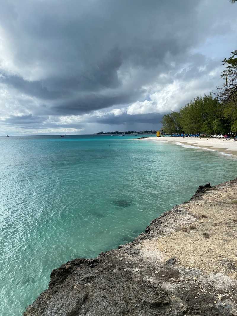 “Miami Beach” on the Barbados south coast is shorter than its Florida cousin but has the same clear waters perfect for swimming and snorkeling.