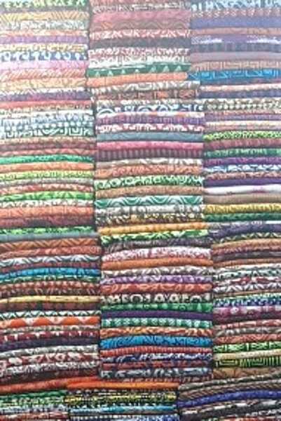 Fabric, a dominant export. The history of textile arts in Bangladesh dates back to the 1st century A.D. Textiles and clothing items are dominant exports from Bangladesh. Millions of people work in Bangladeshi garment factories, 80% of which are women.