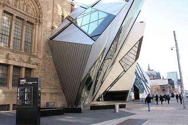 "The Crystal" is the entrance to the Royal Ontario Museum in Toronto. The ROM is Canada's largest repository of world culture and natural history.