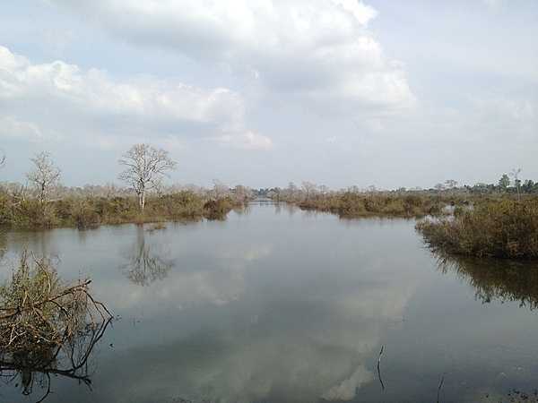 Much of the countryside around Angkor has a high water table and requires drainage.