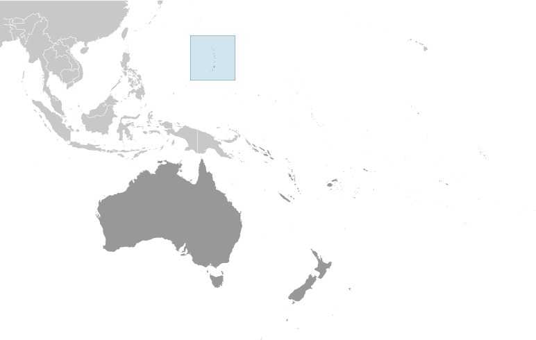 Northern Mariana Islands locator map