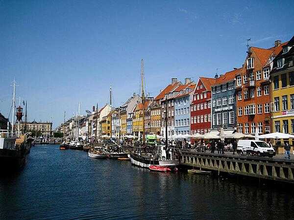 The Nyhavn area of Copenhagen was home to fairy-tale writer Hans Christian Andersen. He occupied three different dwellings along this scenic canal at different times in his life. Many of these picturesque structures have been converted into cafes and restaurants.