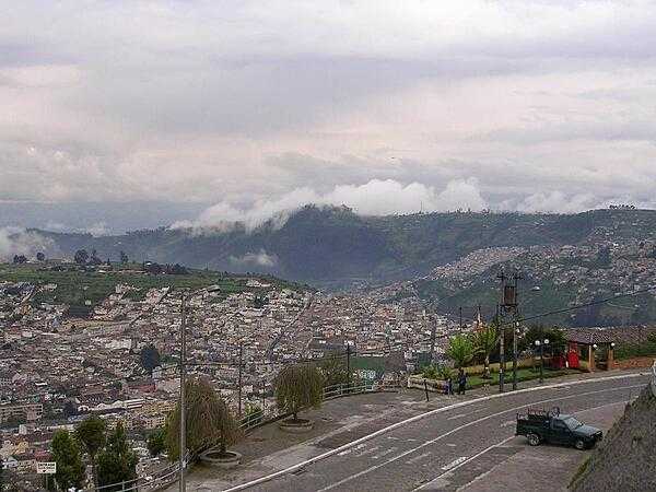 Another view of Quito from El Panecillo (Bread Loaf Hill).