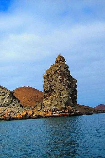 Bartholomew Island's Pinnacle Rock is one of the most photographed sights on the Galapagos Islands.