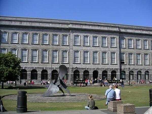 Trinity College in Dublin.