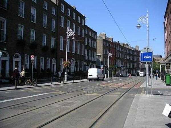 Street scene in Dublin.