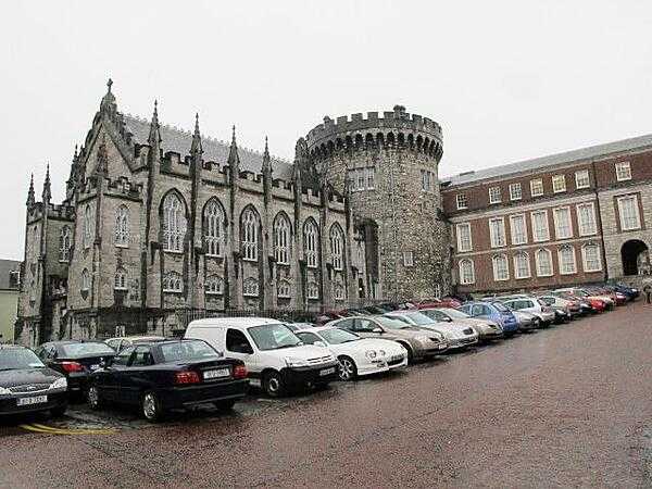 Dublin Castle was the seat of British rule in Ireland for seven centuries until 1922; it is now used mainly for Irish and EU governmental purposes. The Record Tower dates to A.D. 1208.