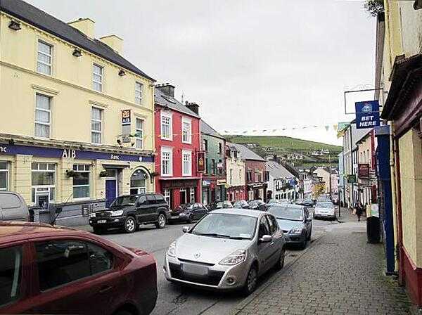 Street view in Dingle, County Kerry.