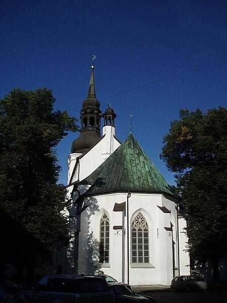 The Cathedral of Saint Mary in the upper town of Tallinn is also known as the Dome Church; it is the oldest church in the city dating to ca. 1219.