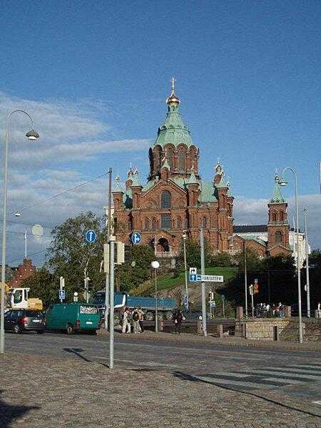 Completed in 1868, the Uspenski Russian Orthodox Cathedral in Helsinki is the largest Russian Orthodox church in Western or Central Europe.