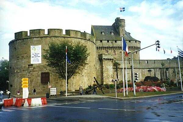 The Chateau de Saint-Malo in Britanny now serves as the town museum and town hall.