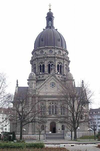 The Evangelische Christuskirche (Evangelical Christ Church) in Mainz.