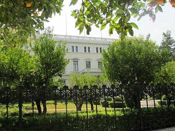 The Presidential Palace in Athens was built between 1891 and 1897 as a royal palace. It was referred to as the New Royal Palace until the abolition of the monarchy in 1924. The building has been occupied by the president of Greece since that time.