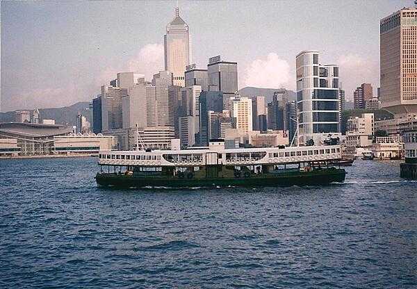 A Hong Kong Star Ferry.
