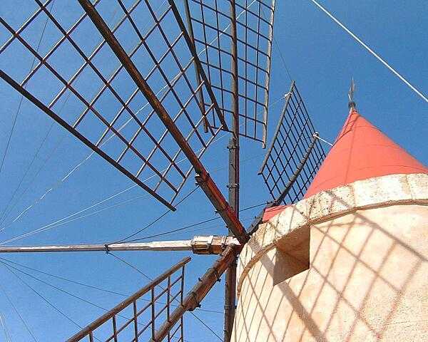 A Sicilian windmill.