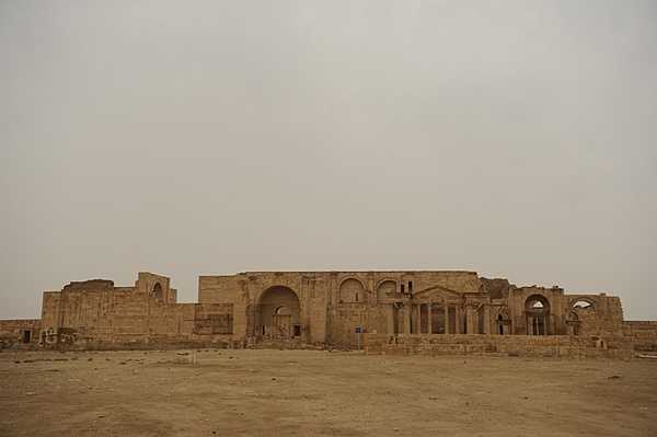 Another view of the Hatra archeological site. Hatra is one of three areas in Iraq that is a World Heritage Site. Photo courtesy of the US Department of Defense/ Staff Sgt. JoAnn Makinano.