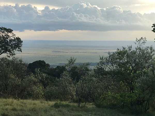 Clouds over the Mara Masai plains.