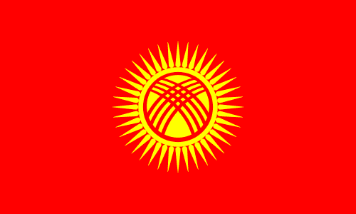 Kyrgyzstan flag
