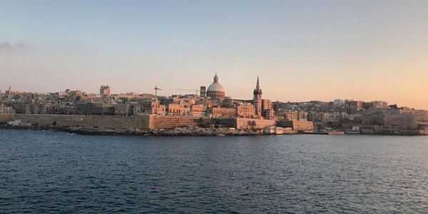 Valletta, the capital city of Malta, is located on a peninsula between two harbors. At just 0.61 sq km (0.24 sq mi), it is the European Union's smallest capital city and a UNESCO World Heritage Site. With 320 monuments within .55 sq km (0.21 sq mi), it is one of the most concentrated historic areas in the world. Valletta is noted for its fortifications along with the beauty of its Baroque palaces, gardens, and churches.