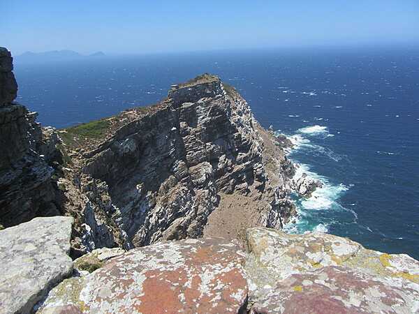 Tip of South Africa where the Atlantic and Indian Ocean meet.