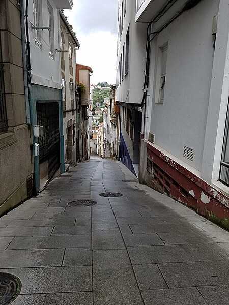 Alley in Betanzos, a Galician municipality about 20 minutes inland from La Coruna.