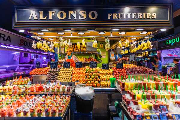 Barcelona's shops provide an array of delectable treats for visitors. Traditional shops may close in the mid-day for siesta, and stay open later in the evening.