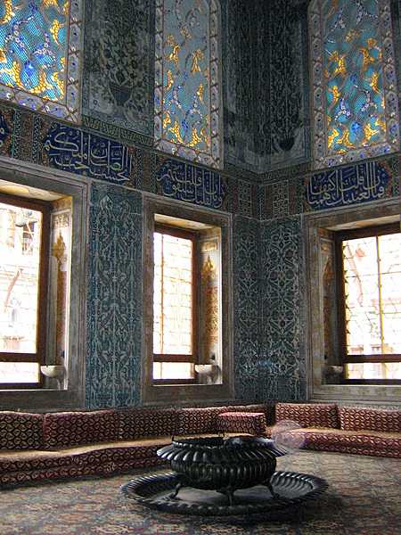 The Crown Prince's Quarters in the Topkapi Palace in Istanbul.