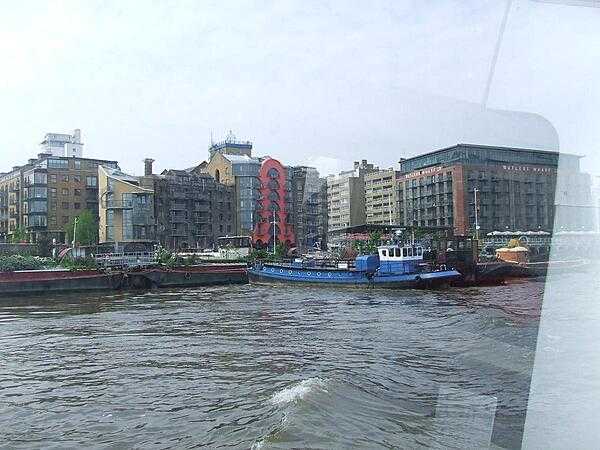 Butler&apos;s Wharf along the River Thames, London.