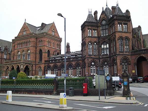 Leeds General Infirmary, also known as the LGI, is a large teaching hospital based in the center of Leeds.