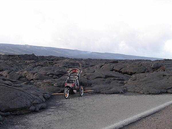 Chain of Craters Road in Volcanoes National Park, Hawaii.