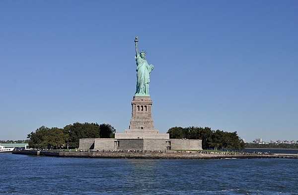The Statue of Liberty on Liberty Island, New York. Photo courtesy of the National Park Service.