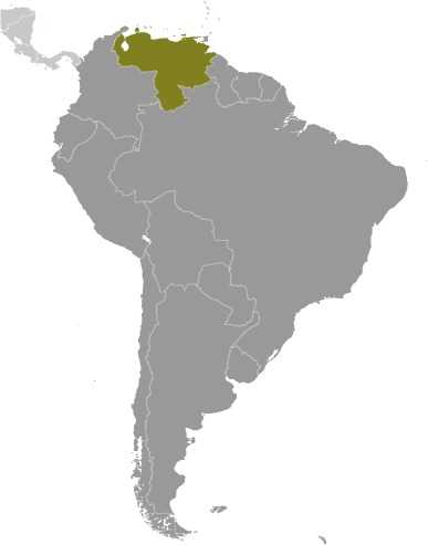 Venezuela locator map