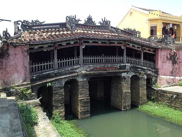 Old Town Hoi An, the city's historic district, is a UNESCO World Heritage Site. The Japanese Bridge in the Old Town is considered the symbol of the city.