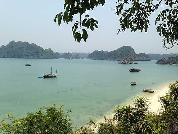 Lying south and east of Cat Ba Island, the roughly 300 karst islands and limestone outcrops of Lan Ha Bay are just as beautiful as those of Halong Bay but feel more untouched. They have the additional attraction of numerous white-sand beaches.